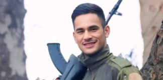 ★. चम्पावत जिले के पाटी विकासखंड के खरही गांव के अग्निवीर जवान थे दीपक सिंह, 10 दिन पहले ही ड्यूटी पर वापस लौटा था दीपक: ★. दुखद: खून से लथपथ दीपक को. बटालियन चिकित्सा शिविर पहुंचाया। सैन्य डाक्टरों ने उसे मृत बताया। (चन्दन सिंह बिष्ट) “स्टार खबर”