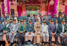 ★. हल्द्वानी में 18 कुमाऊं रेजीमेंट की पलटन की स्वर्ण जयंती हर्षोल्लास से मनाई गई ★. वीर शहीदों को श्रद्धांजलि, वीर नारियों का सम्मान और सांस्कृतिक कार्यक्रमों ने बढ़ाई स्वर्ण जयंती की शोभा (चन्दन सिंह बिष्ट) “स्टार खबर” हल्द्वानी।