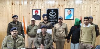 नैनीताल पुलिस की बड़ी कामयाबी… 36 लाख की 121 ग्राम स्मैक के साथ तस्कर गिरफ्तार, 55 आरोपियों पर कार्रवाई… रिपोर्ट- (सुनील भारती) “स्टार खबर ” नैनीताल..