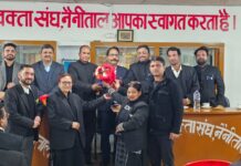 अधिवक्ता का पेशा चुनौतीपूर्ण, जनहित सर्वोपरि: जिलाधिकारी रयाल… राजस्व न्यायालयों के 7,500 लंबित मामलों के निस्तारण का तीन माह का लक्ष्य… रिपोर्ट- (सुनील भारती) “स्टार खबर” नैनीताल..