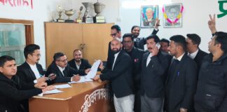 जिला बार चुनाव: पहले दिन 11 प्रत्याशियों ने किया नामांकन.. 27 मार्च को आम सभा, चुनाव तिथि बदलकर 1 अप्रैल… रिपोर्ट- (सुनील भारती) “स्टार खबर ” नैनीताल..