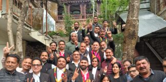 नैनीताल जिला बार चुनाव: अरुण सिंह बिष्ट अध्यक्ष, संजय सुयाल सचिव निर्वाचित… कड़े मुकाबले में जीत, 257 अधिवक्ताओं ने किया मतदान; कई वकील मताधिकार से रहे वंचित… रिपोर्ट- (सुनील भारती ) “स्टार खबर” नैनीताल..