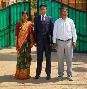 pawan with family small - 1