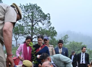 हरेला महोत्सव: मुख्य न्यायाधीश व न्यायमूर्तियों ने मंगोली में किया वृक्षारोपण, दिया पर्यावरण संरक्षण का संदेश…. रिपोर्ट- (सुनील भारती ) “स्टार खबर ” नैनीताल…