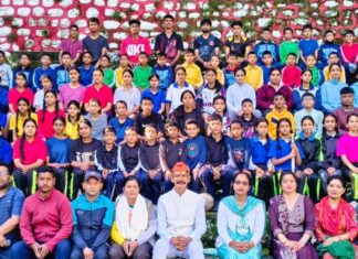उपाध्यक्ष खेल का नैनीताल में भव्य स्वागत… मोहन पाठक ने कहा सीएम की घोषणा को उतरेंगे धरातल पर… सरकार नैनीताल में करेगी खेलों का विकास देंगे अंतराष्ट्रीय खिलाड़ी….