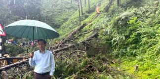 पेड़ गिरने से नैनीताल-हल्द्वानी हाईवे घंटों बाधित, जाम में फंसे कुमाऊं आयुक्त…. रिपोर्ट- (सुनील भारती ) “स्टार खबर ” नैनीताल…