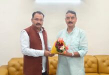 पूर्व दर्जा मंत्री बिट्टू कर्नाटक ने कुलपति प्रोफेसर सतपाल से की मुलाकात, रोजगारपरक पाठ्यक्रमों पर हुई चर्चा…. रिपोर्ट- (सुनील भारती) “स्टार खबर” नैनीताल.