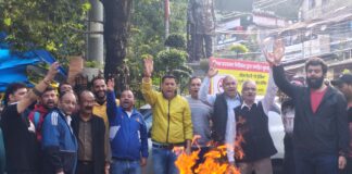 भाजपा सरकार के विरोध में कांग्रेस ने फूंका पुतला… मल्लीताल पंत पार्क में नगर कांग्रेस ने सरकार के खिलाफ किया प्रदर्शन… रिपोर्ट- (सुनील भारती ) “स्टार खबर” नैनीताल..