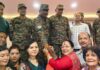 रक्षाबंधन पर महिला मोर्चा ने जवानों और पुलिसकर्मियों को बांधी राखी…. रिपोर्ट- (सुनील भारती ) “स्टार खबर” नैनीताल..