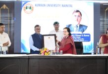 पूर्व छात्र से कुलपति तक का सफर, प्रो. दीवान सिंह रावत को दी भावभीनी विदाई… कुमाऊं विवि में भावुक हुआ माहौल… रिपोर्ट- (ब्यूरो ) “स्टार खबर” नैनीताल…