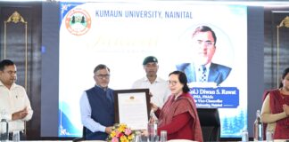 पूर्व छात्र से कुलपति तक का सफर, प्रो. दीवान सिंह रावत को दी भावभीनी विदाई… कुमाऊं विवि में भावुक हुआ माहौल… रिपोर्ट- (ब्यूरो ) “स्टार खबर” नैनीताल…