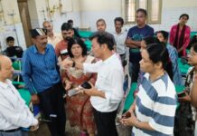 डायरिया-पीलिया प्रभावितों के लिए बेस अस्पताल में अलग वार्ड.. ब्लॉक प्रमुख डॉ. हरीश बिष्ट ने हल्द्वानी के अस्पतालों का लिया जायजा… रिपोर्ट- (सुनील भारती) “स्टार खबर ” नैनीताल..