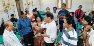 डायरिया-पीलिया प्रभावितों के लिए बेस अस्पताल में अलग वार्ड.. ब्लॉक प्रमुख डॉ. हरीश बिष्ट ने हल्द्वानी के अस्पतालों का लिया जायजा… रिपोर्ट- (सुनील भारती) “स्टार खबर ” नैनीताल..