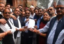 मतदाता सूची में पारदर्शिता की मांग को लेकर कांग्रेस का प्रदर्शन.. मुख्य निर्वाचन आयुक्त समेत निर्वाचन आयुक्तों को हटाने की मांग… रिपोर्ट- (सुनील भारती) “स्टार खबर” नैनीताल..