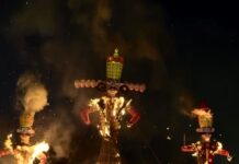 डीएसए मैदान में रावण दहन के साथ गूंजे जय श्रीराम के जयकारे.. रामसेवक सभा के दशहरा महोत्सव में उमड़ा जनसैलाब आतिशबाजी ने बांधा समां.. रिपोर्ट- (सुनील भारती) ‘स्टार खबर’ नैनीताल..