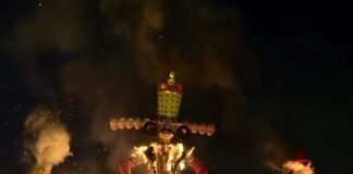 डीएसए मैदान में रावण दहन के साथ गूंजे जय श्रीराम के जयकारे.. रामसेवक सभा के दशहरा महोत्सव में उमड़ा जनसैलाब आतिशबाजी ने बांधा समां.. रिपोर्ट- (सुनील भारती) ‘स्टार खबर’ नैनीताल..
